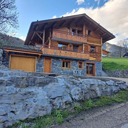 Appartement Cosy Face Aux Aravis Le Grand-Bornand Exterior foto