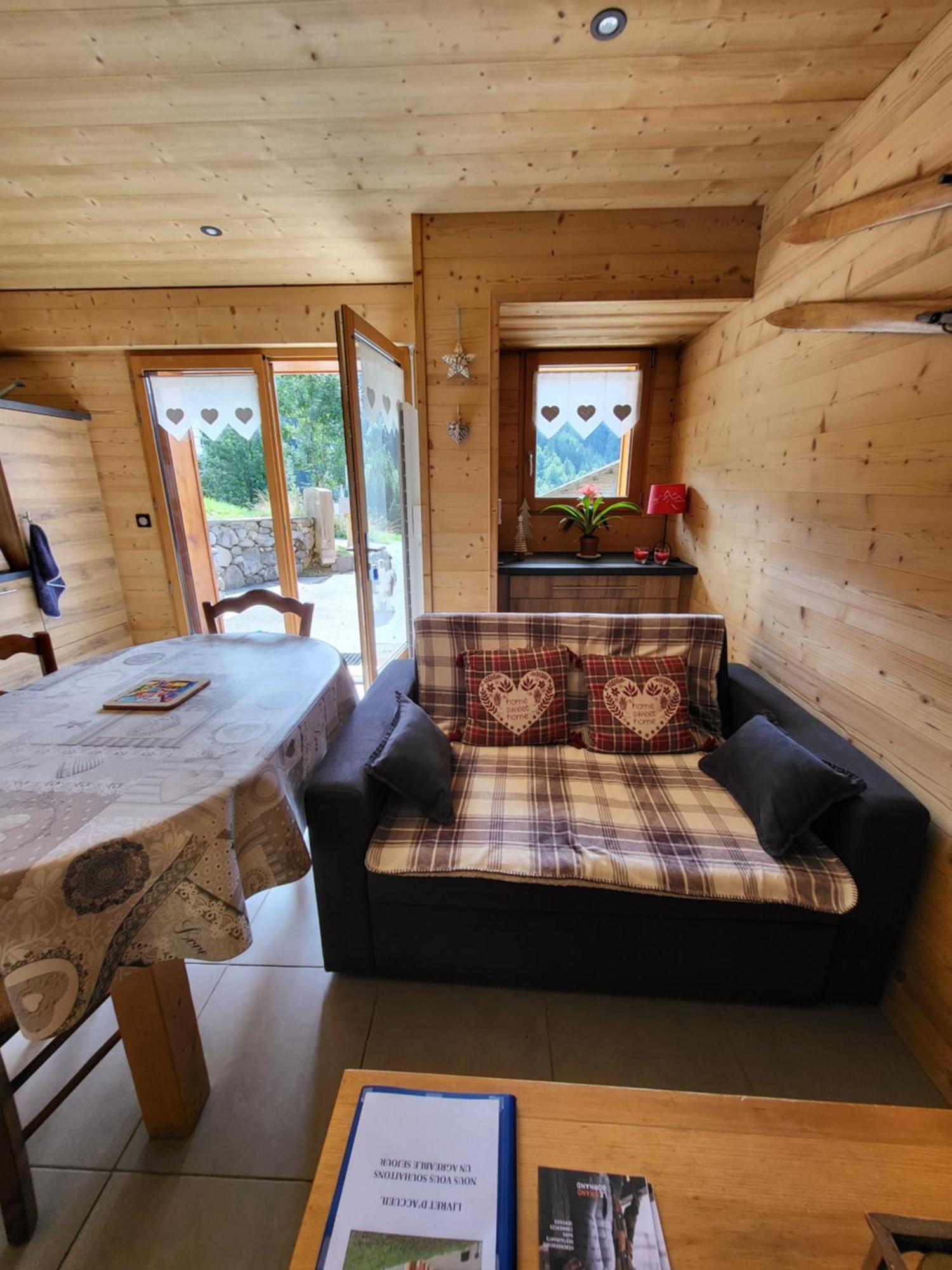 Appartement Cosy Face Aux Aravis Le Grand-Bornand Exterior foto