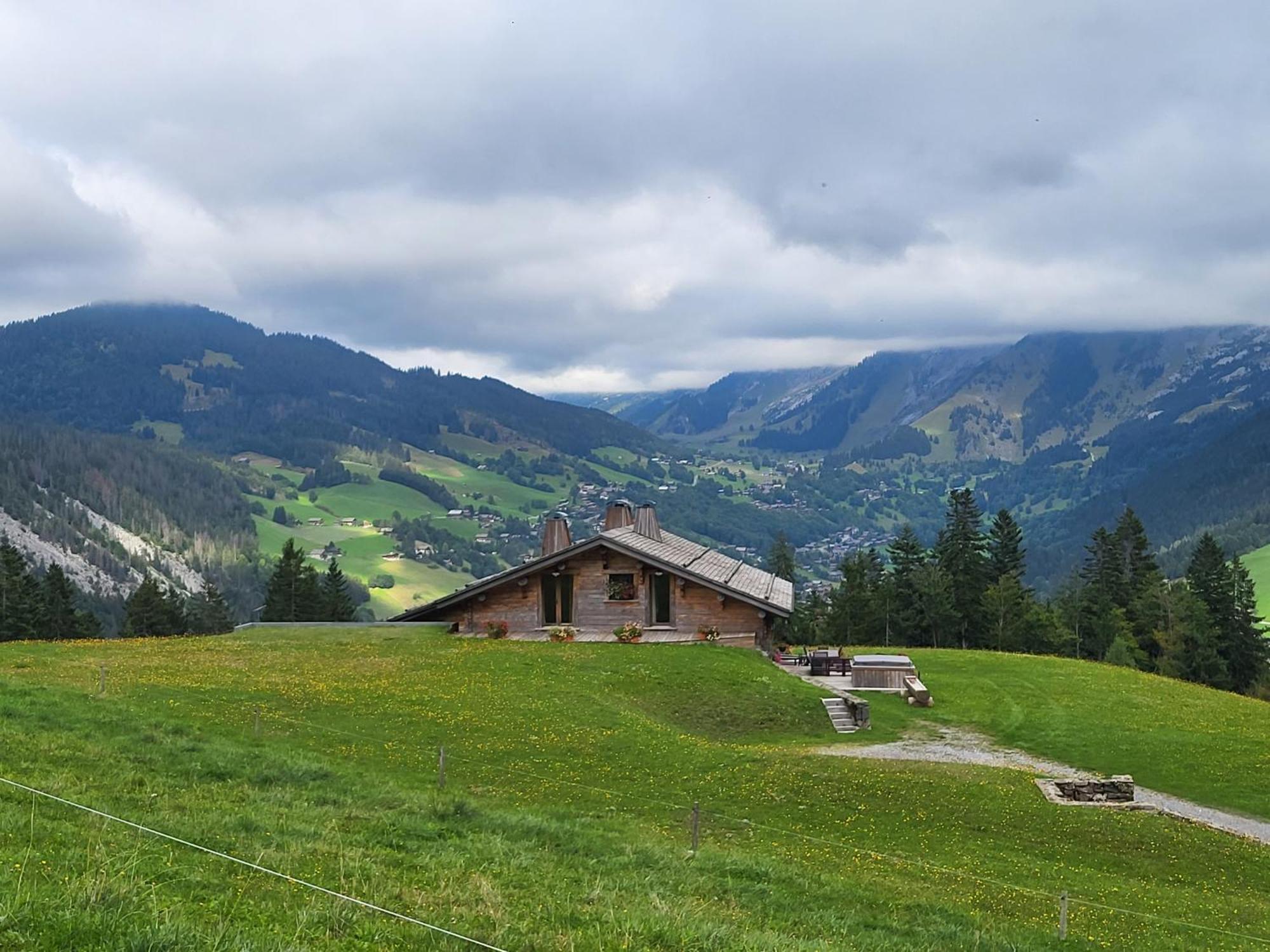 Appartement Cosy Face Aux Aravis Le Grand-Bornand Exterior foto